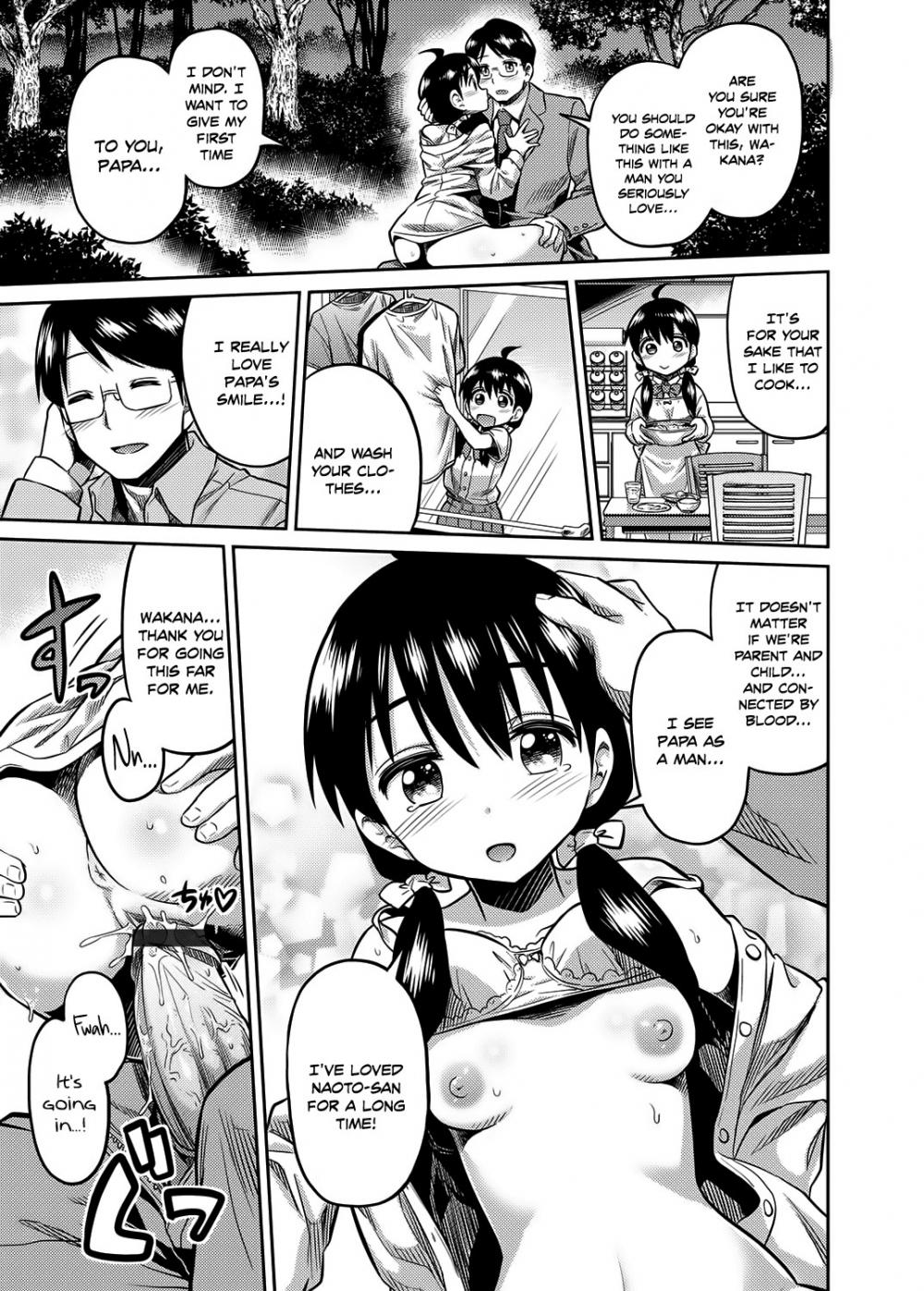 Hentai Manga Comic-Night of Incest - Father and Daughter at a Park-Read-11